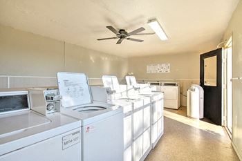 On-site laundry center