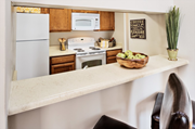 Austin apartment for rent - Kitchen with breakfast bar
