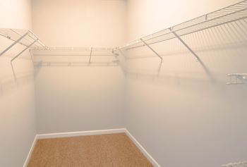 Bedroom with closet