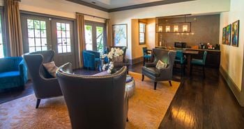 Boutique clubhouse with refreshment bar