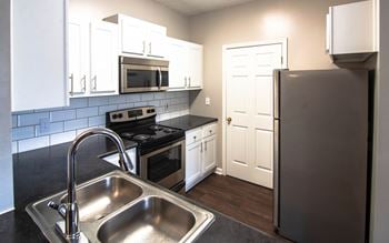 Gourmet kitchens with built-in microwave