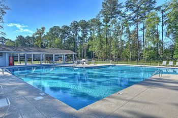 Resort style swimming pool