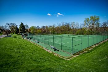 Carriage park tennis courts