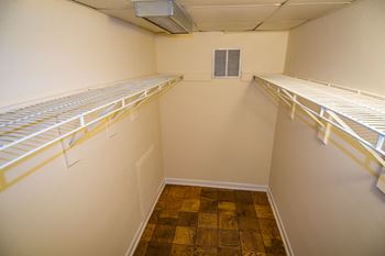 Ashley apartments walk-in closet