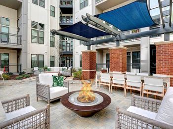 Resort-style swimming pool