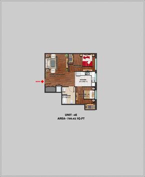 Jersey City apartment for rent - ?? plan a floor plan of unit 24 and area 374014