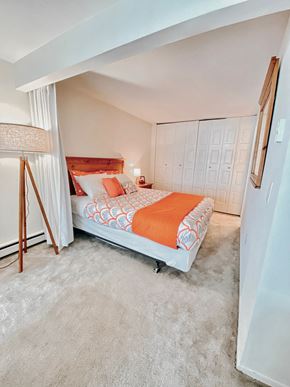 New Britain apartment for rent - a bedroom with a bed and a closet