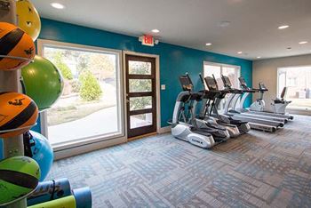 Luxurious health and fitness center