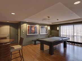 New Bedford apartment for rent - a game room with a pool table and a window
