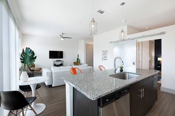 Granite countertops & designer backsplash