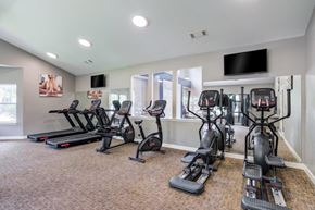 Memphis apartment for rent - the gym in our apartments has cardio equipment and a flat screen tv