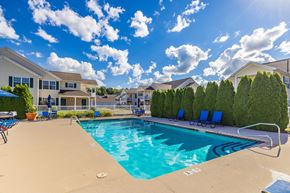 Rochester apartment for rent - our resort style swimming pool is next to our apartment buildings