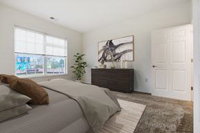 Avon apartment for rent - a bedroom with a large bed and a window