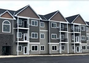 Annandale apartment for rent - a row of new apartment buildings on a street