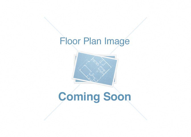Floor plan for 1 bed, 1 bath, 440 sqft
