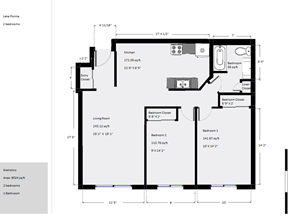 Fond Du Lac apartment for rent - a floor plan of a house with a bedroom and a living room