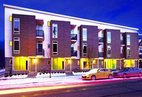 Cleveland apartment for rent - the building where the hotel is located