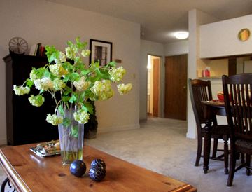 New Britain apartment for rent - a vase of flowers on a table in a living room