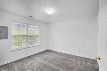Carpeted bedroom