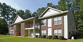 Fayetteville apartment for rent - Residential Building Exterior at Karen Lake Apartments in Fayetteville North Carolina