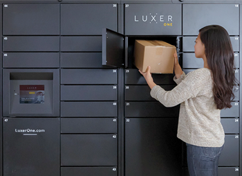 Package receiving by luxer one