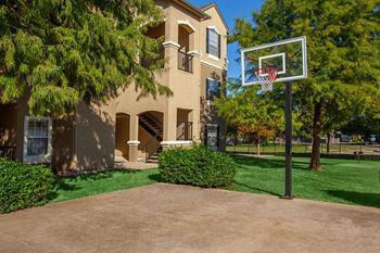 Basketball court area 