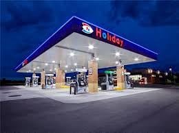 Coon Rapids apartment for rent - a hohlby gas station at night