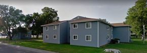 Billings apartment for rent - a blue house on the side of a street