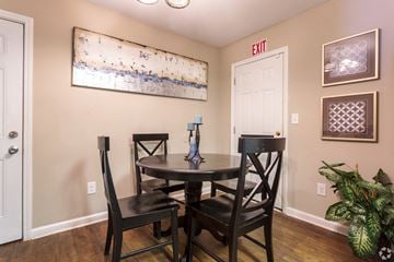 Fairburn apartment for rent - A dining room with a table and chairs.