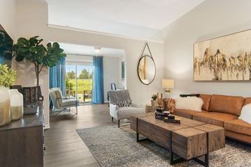 Valley City apartment for rent - a living room with a couch and a coffee table