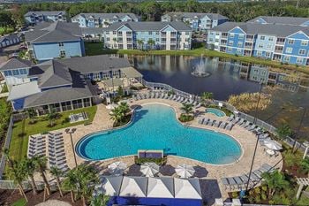 Beach-style pool
