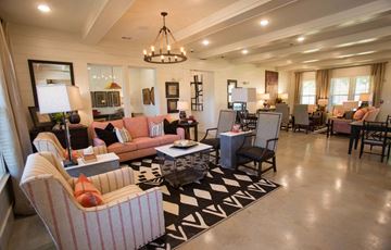 Marietta apartment for rent - a living room with couches and chairs and a table