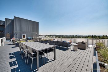 Mountain lounge and sky deck