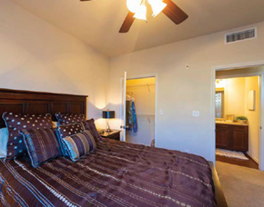 Shreveport apartment for rent - Master Bedroom | Residences at SpringRidge in Shreveport, LA 71118