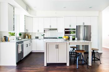 Altitude residences - two-bedroom apartment kitchen