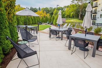 Private patio