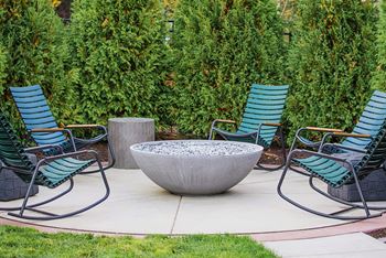 Private patio & firepit