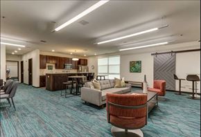 Grand Forks apartment for rent - a clubhouse with a living room and a kitchen