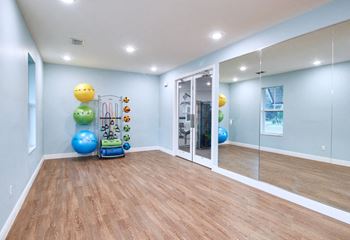 Fitness center & yoga room