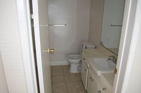 Sun Valley apartment for rent - a bathroom with a sink and a toilet