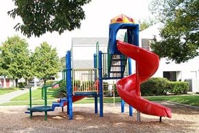 Davis apartment for rent - a playground with a slide and a