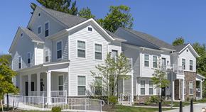 Annandale apartment for rent - a white house with a fence in front of it