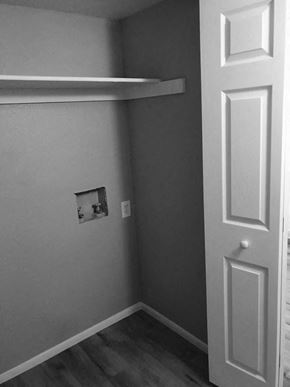Chandler apartment for rent - A white door is on the right side of the image.