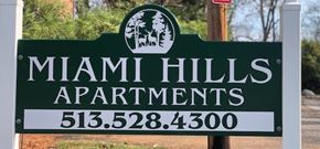 Loveland apartment for rent - a green sign that reads apartments
