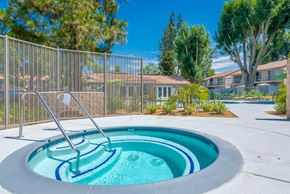 Redlands apartment for rent - our apartments have a small jacuzzi in our community pool