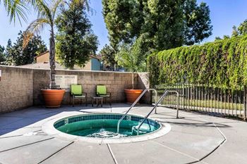 Refreshing pool and brand new spa