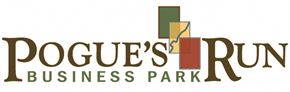 Indianapolis apartment for rent - The image is a logo for Pogue's Run Business Park.