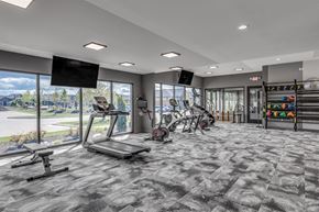 Dewitt apartment for rent - Fitness center at the Quarry Apartments in DeWitt Michigan