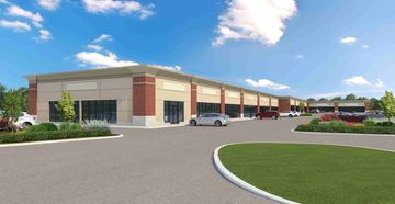 Saugus apartment for rent - a rendering of a building with cars parked in front of it
