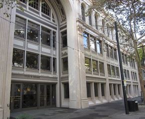 Sacramento apartment for rent - a large building with a large amount of windows